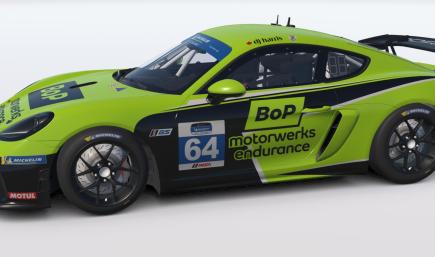 2026 BoP Motorwerks Endurance Porsche 718 Cayman GT4