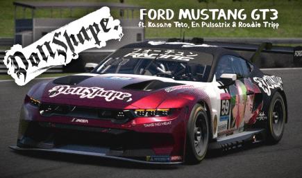 DOLLSHAPE x Kasane Teto Mustang GT3