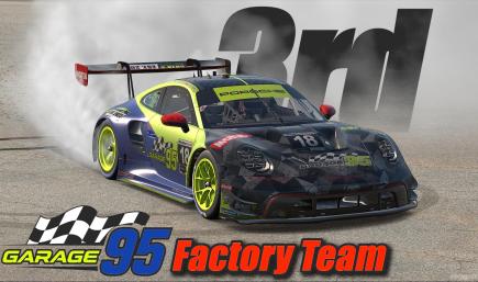 Garage 95 Factory Team Daytona 24hr paint scheme.