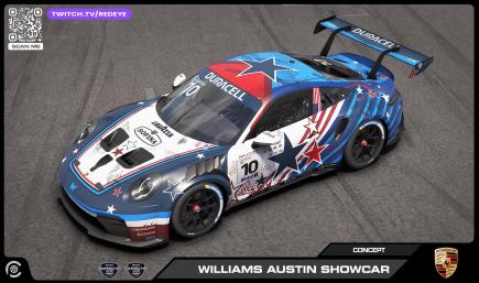 2022 Williams F1 Austin Showcar for 992.2