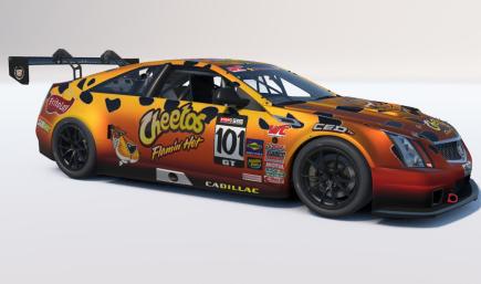 2026 Re-imagined Cheetos Flaming Hot CTS-V R (Black Edition)