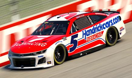 Fictional 2026 Kyle Larson Flo Racing/HendrickCars Camaro