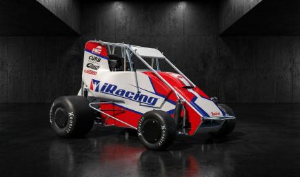 iRacing Dirt Micro Sprint v3B 2026 ChromeBars TP