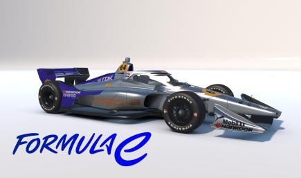 Porsche Mexico City ePrix Livery - Formula E, Season 12