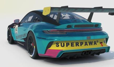 Porsche 992 cup Superpawa