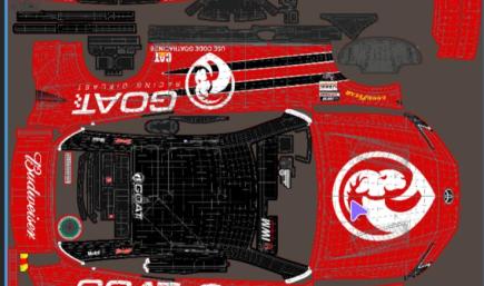 GOAT Racing Diecast Dale Jr Tribute Toyota Camry CUP League MB