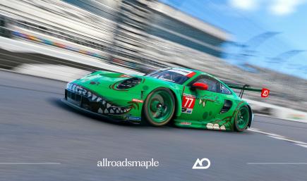 Official 2026 AO Racing IMSA GTD Pro #77 Rexy GT3 Rawr
