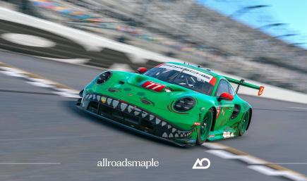 Official 2026 AO Racing IMSA GTD Pro #77 Rexy GT3 Rawr