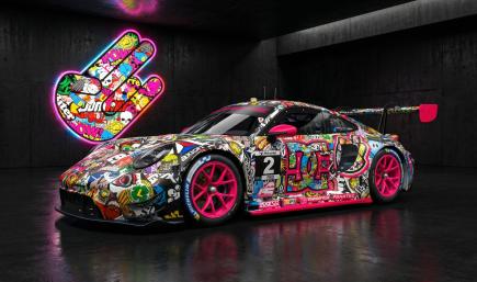 Hoonigan Stickerbomb Porsche 992r GT3 v1EE 2026