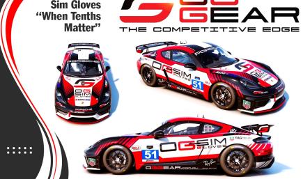 OG Gear eSports Porsche 718 Cayman GT4 Clubsport MR