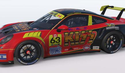 KISS Porsche 992 2 Cup