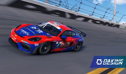 OFFICIAL 2026 Di Benedetto Racing IMSA VP Challenge GSX Porsche 718 Cayman GT4 Clubsport