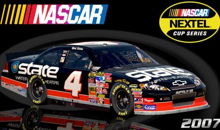 #4 Ward Burton 2007 State Water Heaters Impala SS COT