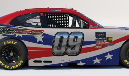 Jasey Gibson Patriotic Xfinity Supra