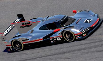 Team Penske - transporter inspired