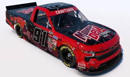Mountain Dew Code Red Chevy Silverado