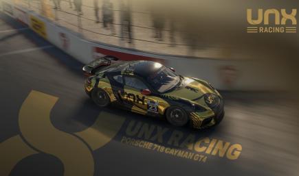 PORSCHE 718 CAYMAN GT4 - UNX RACING
