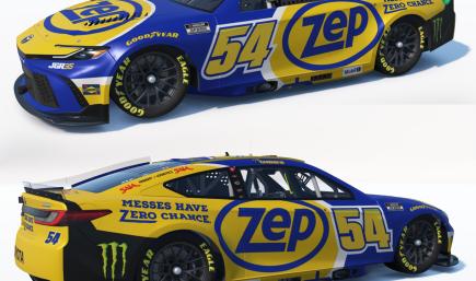 2026 Ty Gibbs Zep Toyota Camry No Num