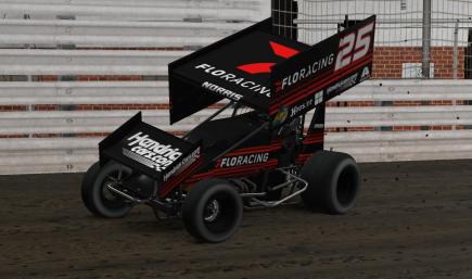 Flo Racing Winged Sprint Car