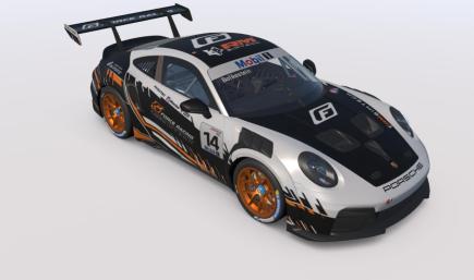 Porsche 911 cup G-Force Racing