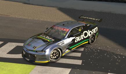 (Retro) HSV Dealer Team (Autobarn) - 2008 - Car #16 - Driven by:- Paul Dumbrell