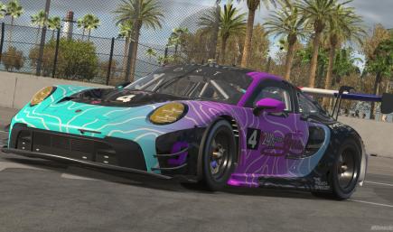 DRT livery for the 24hrs for Anna 2026 (Porsche 992 GT3)