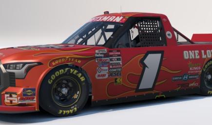 DJ Thomas Rasing Canes Toyota Tundra