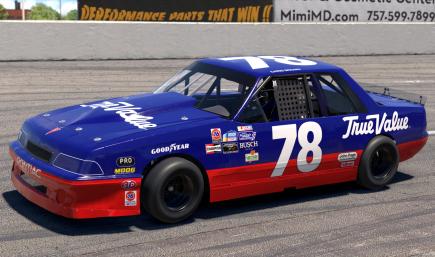 1995 Chris Brown True Value Pontiac - Stamped