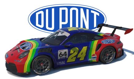 Jeff Gordon Dupont Porsche
