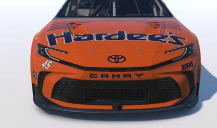 Tyler Reddick - Hardees Throwback Concept - Days of Thunder Russ Wheeler