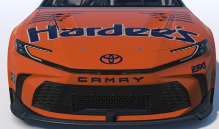 Hardees Throwback Concept - Days of Thunder Russ Wheeler