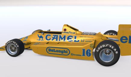 Ayrton Senna  Lotus Honda CAMEL no #