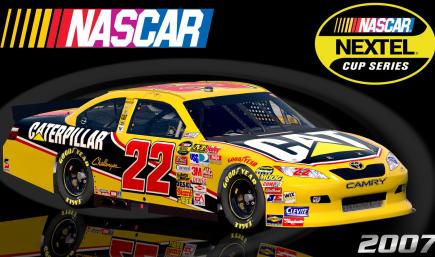 #22 Dave Blaney 2007 CAT Toyota Camry COT