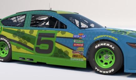 Cars 3 Lane Locke ARCA Ford Mustang