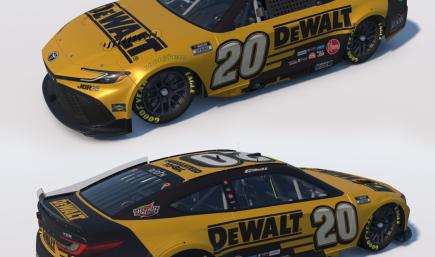 2026 Christopher Bell Dewalt Toyota Camry No Num