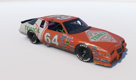 BJ Tidrick Fantasy 1987 NASCAR Scheme