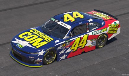 2026 Brennan Poole #44 CWSons.com Clarks Throwback