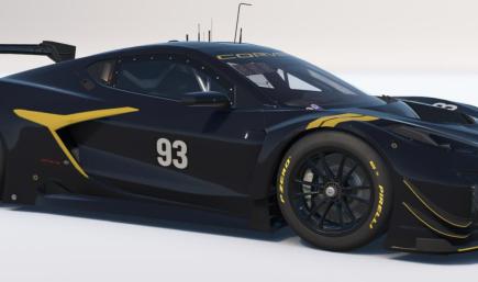 Shadow Grey Corvette