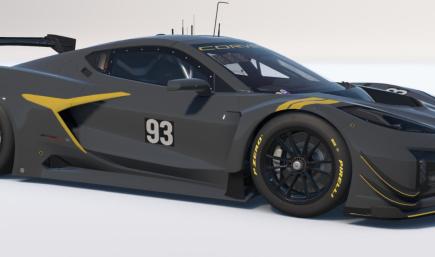 Charcoal Corvette