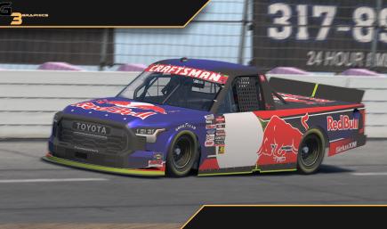 RedBull NASCAR NCTS Toyota Tundra TRD Pro Truck