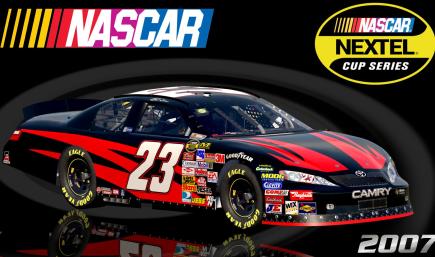 #23 Mike Skinner 2007 Unsponsored Toyota Camry