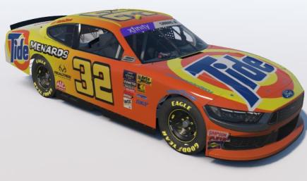 Tide XFINITY Ford Mustang