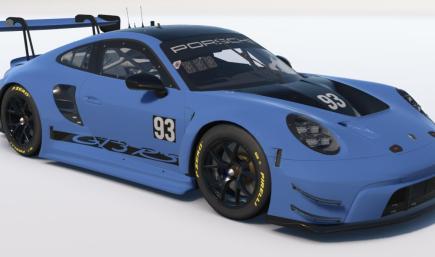 Shark Blue Porsche 911 GT3 R