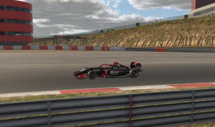 Farrow - Matte Black & Metallic Crimson