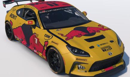 Yellow Alternate Toyota GR86