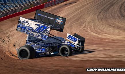 Simon Bourret Dirt Sprint Car!