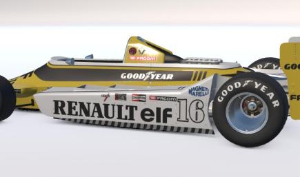 1979 Renault RS10 F1 Twin-Turbo 