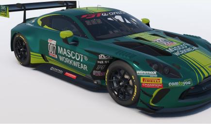 Comtoyou Racing Car #007 2026 Livery for the GTWC 