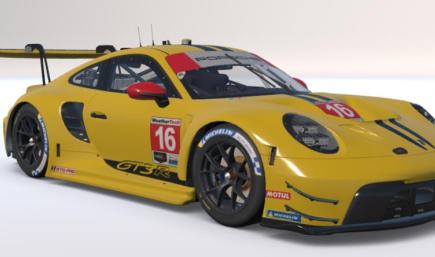 Just another yellow Porsche.