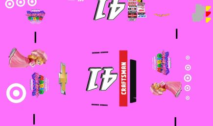 2026 NASCAR Craftsman Truck Series Target / The Super Mario Galaxy Movie Princess Peach in 41 Truck